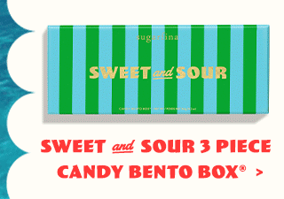 Sweet and Sour 3 Piece Candy Bento Box®