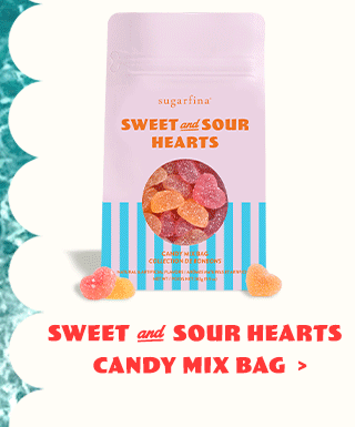Sweet and Sour Hearts Candy Mix Bag