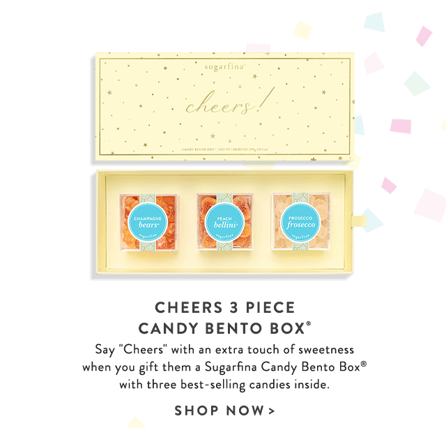  Cheers 3 Piece Candy Bento Box®