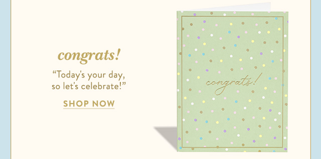 Congrats Greeting Card