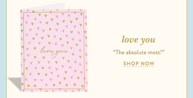 Love You Greeting Card
