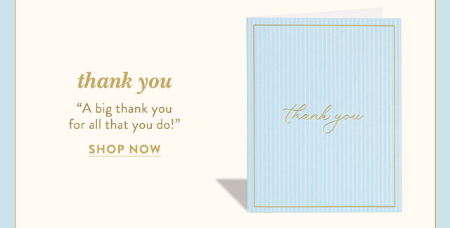 Thank You Greeting Card