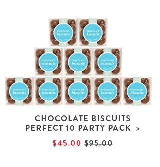  Chocolate Biscuits Perfect 10 Party Pack