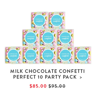 Milk Chocolate Confetti Perfect 10 Party Pack