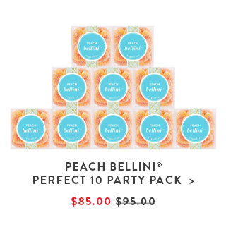  Peach Bellini® Perfect 10 Party Pack