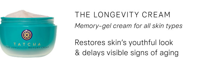 The Longevity Cream: Memory-gel cream for all skin types, Restores skin’s youthful look & delays visible signs of aging SHOP NOW 