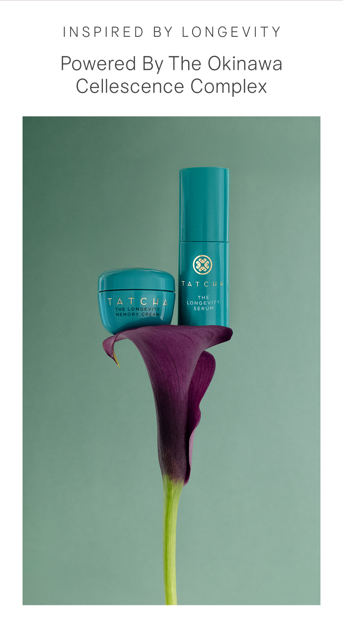 The Longevity Serum and Cream is powered by The Okinawa Cellescence Complex and is our gift to you for Mother's Day.