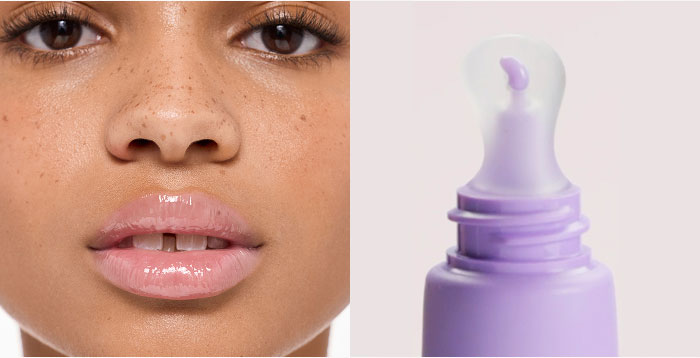 The shade Papuru applied on a model