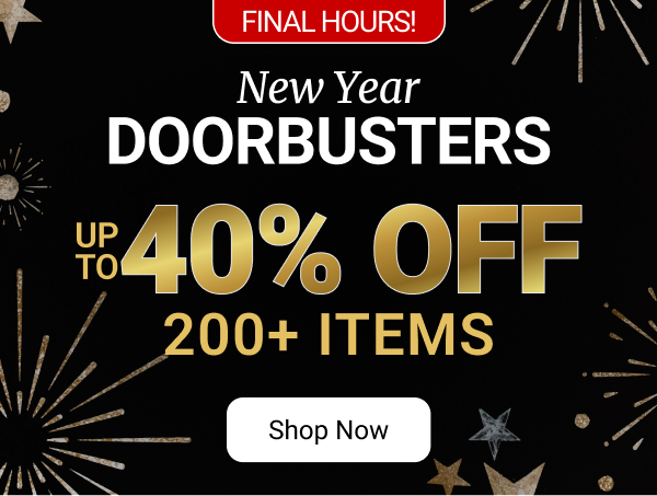 new year doorbusters