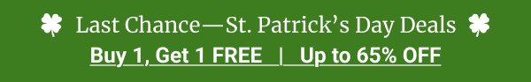 st patrick's deals