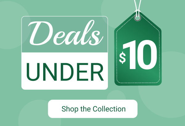 25% off deals under 10