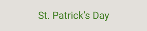 st patrick's day