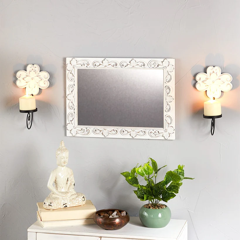 Image of Carved Wooden Decor Accents