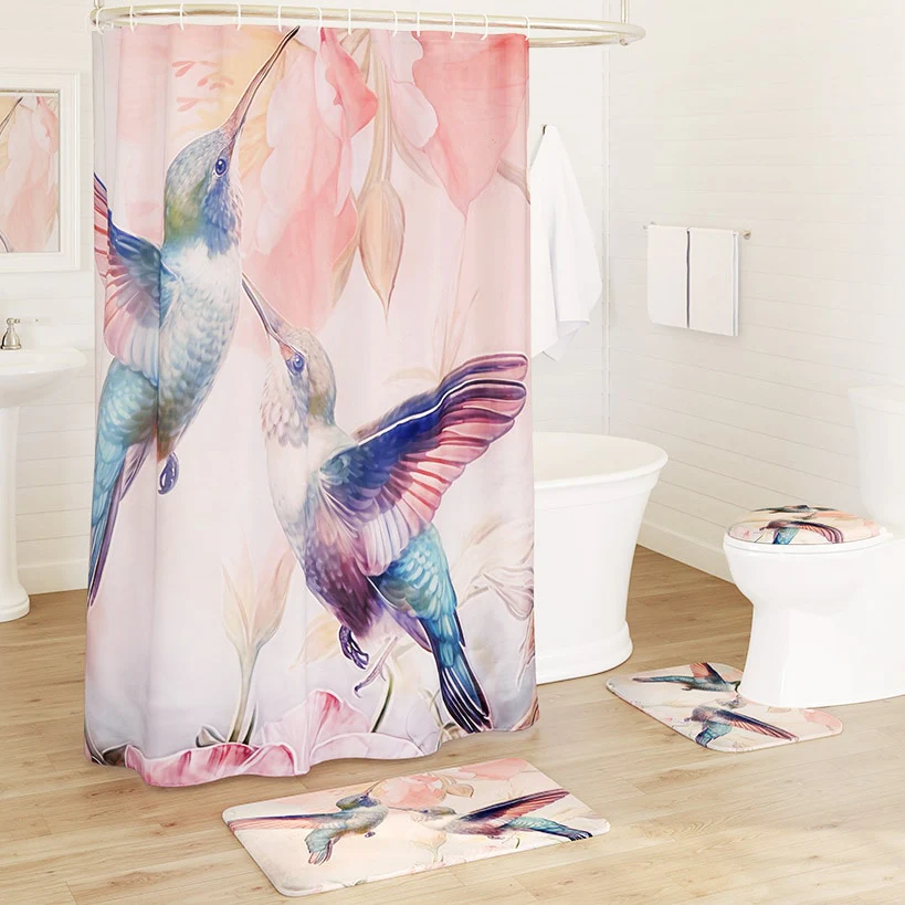 Image of 16-Pc Hummingbird Bath Set