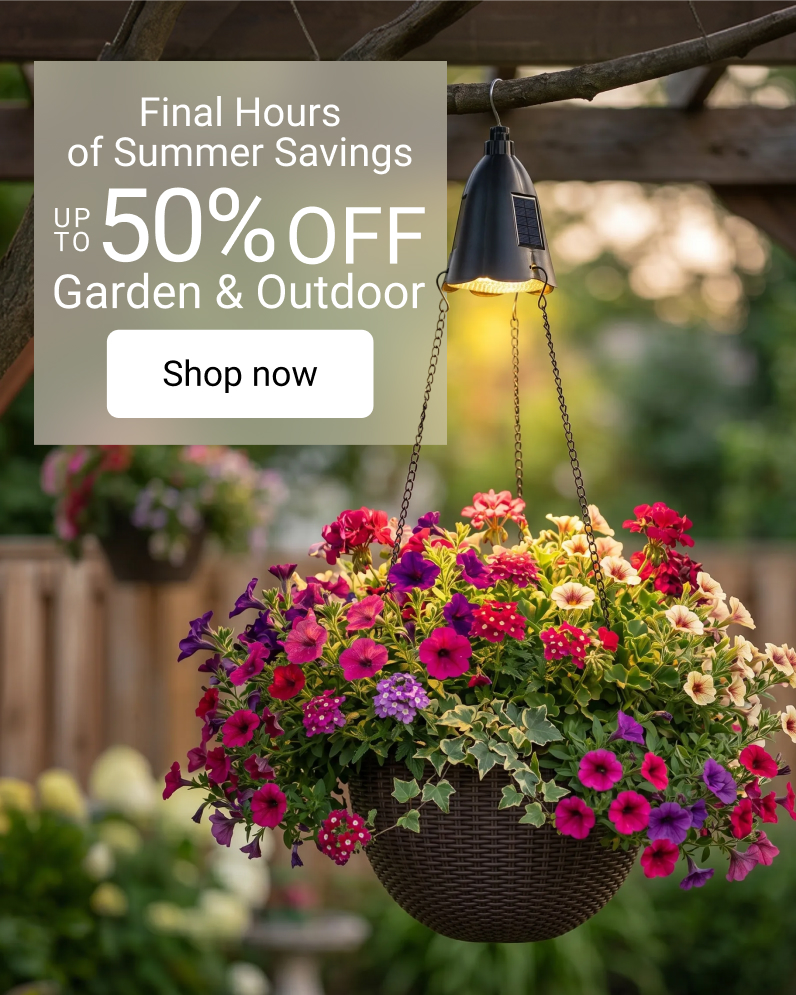 50% Off Garden & Outdoors