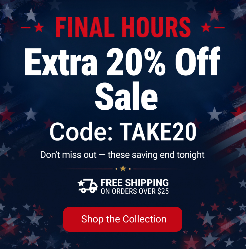 Final hours on extra 20% off sale