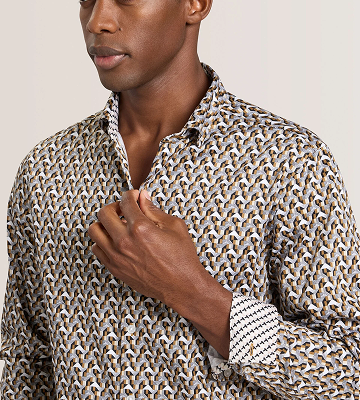 SOREN LONG SLEEVE ARCHIE PRINT SHIRT