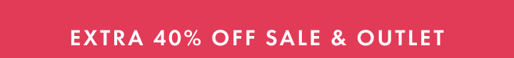 40% off sale and outlet