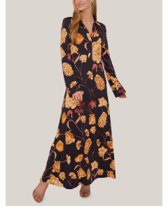 TARINA Button-Down Pleated Dress