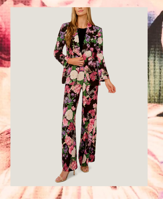 ARDEN Floral Blazer