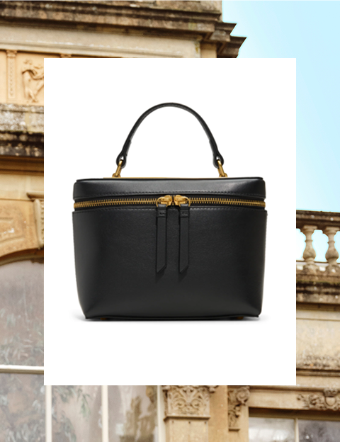 TIA Mini Zip Top Handle Bag