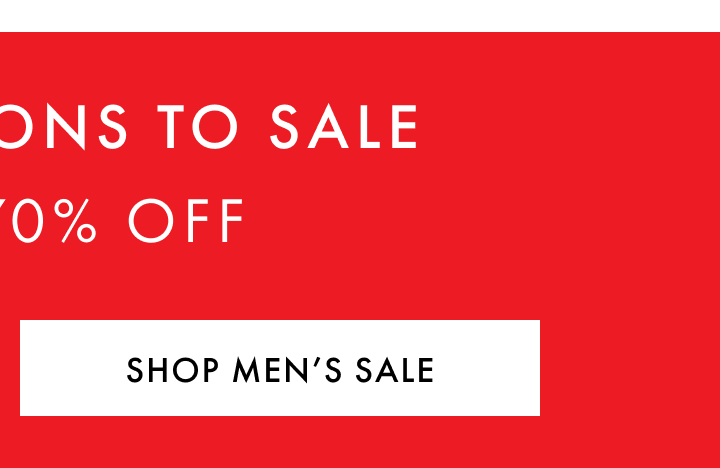 Shop Men's Sale