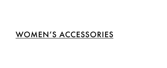 Women's Accessories