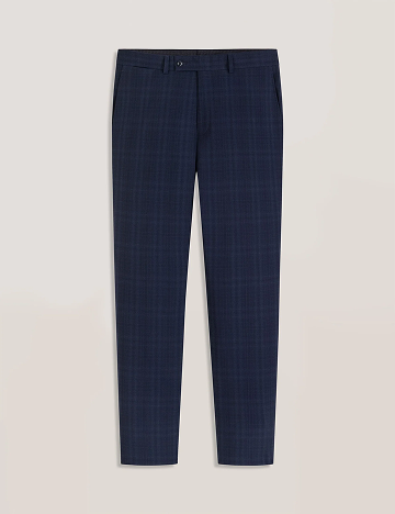 WINTER Textured Modern Fit Wool Suit Pants