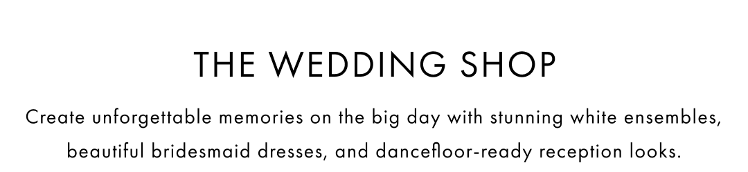 The Wedding Shop