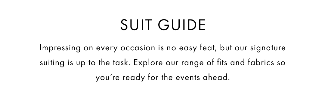 The Suit Guide