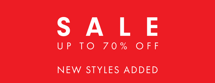 Sale up to 70% off