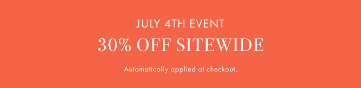 Extra 30% Off Sitewide