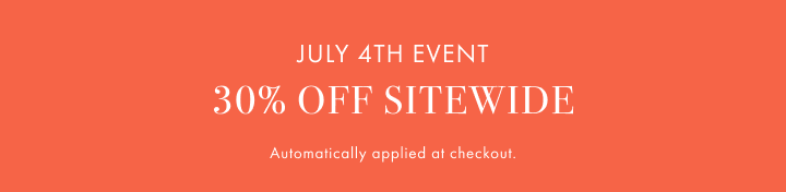 Extra 30% Off Sitewide