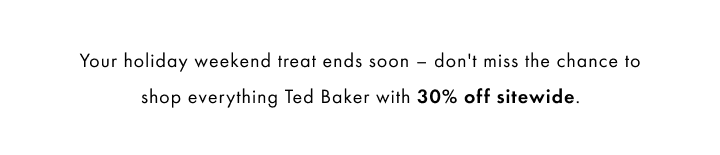 Extra 30% Off Sitewide