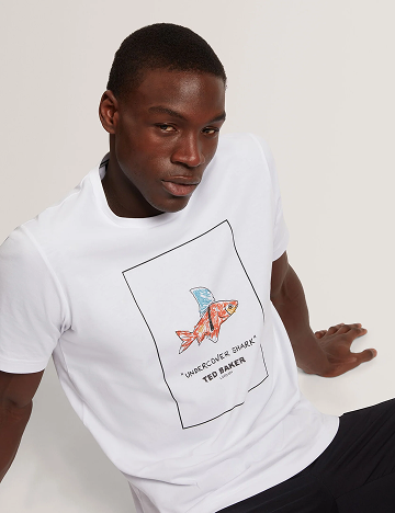 LUCU Goldfish Graphic Pure Cotton T-Shirt