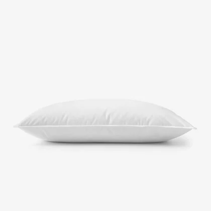 Image of Best Down Premium Pillow - Non-Gusseted, Soft, Standard - White, Cotton