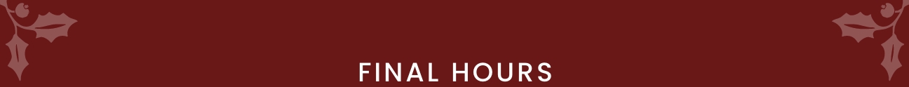 Most Wonderful Sale Final Hours