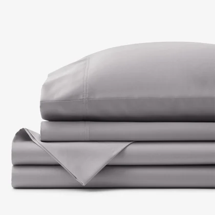 Image of Premium Smooth Supima® Cotton Wrinkle-Free Sateen Bed Sheet Set