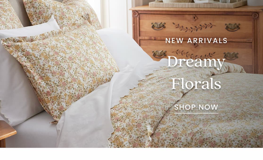 New Arrivals Floral Banner