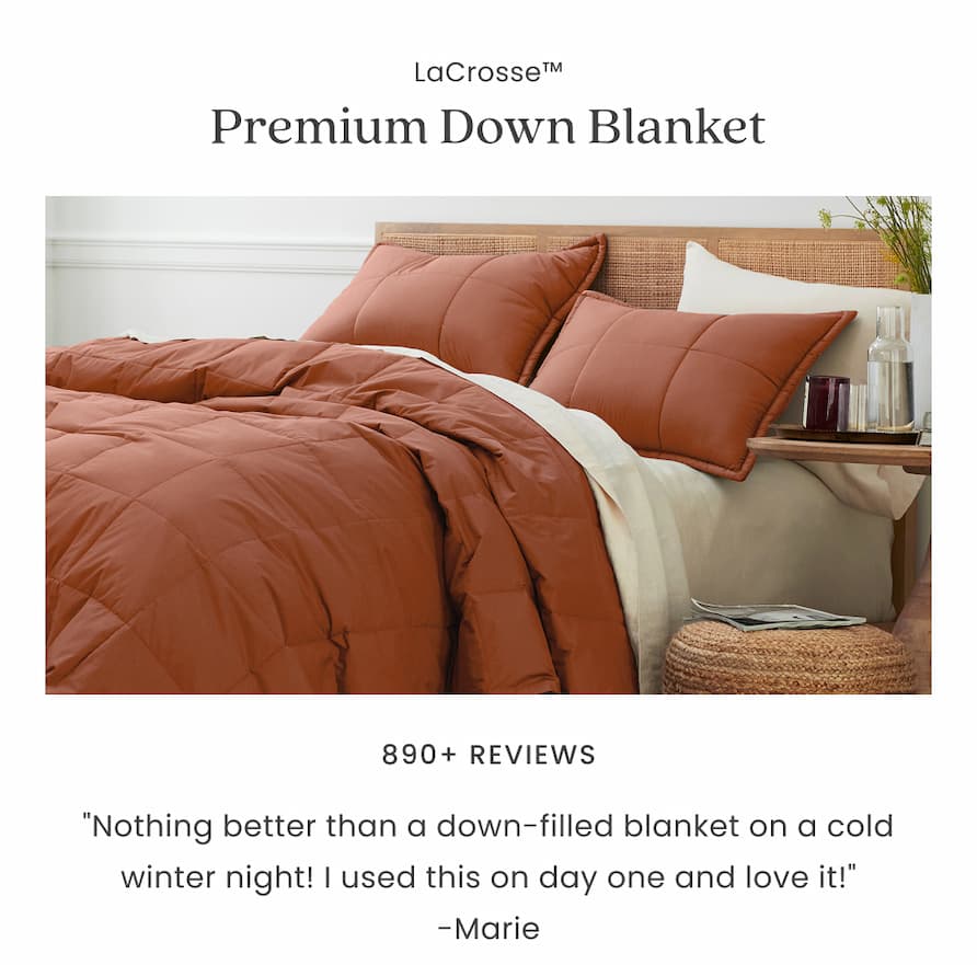 LaCrosse Premium Down Blanket