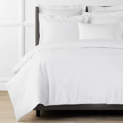 Image of Premium Smooth Supima® Cotton Wrinkle-Free Sateen Duvet Cover