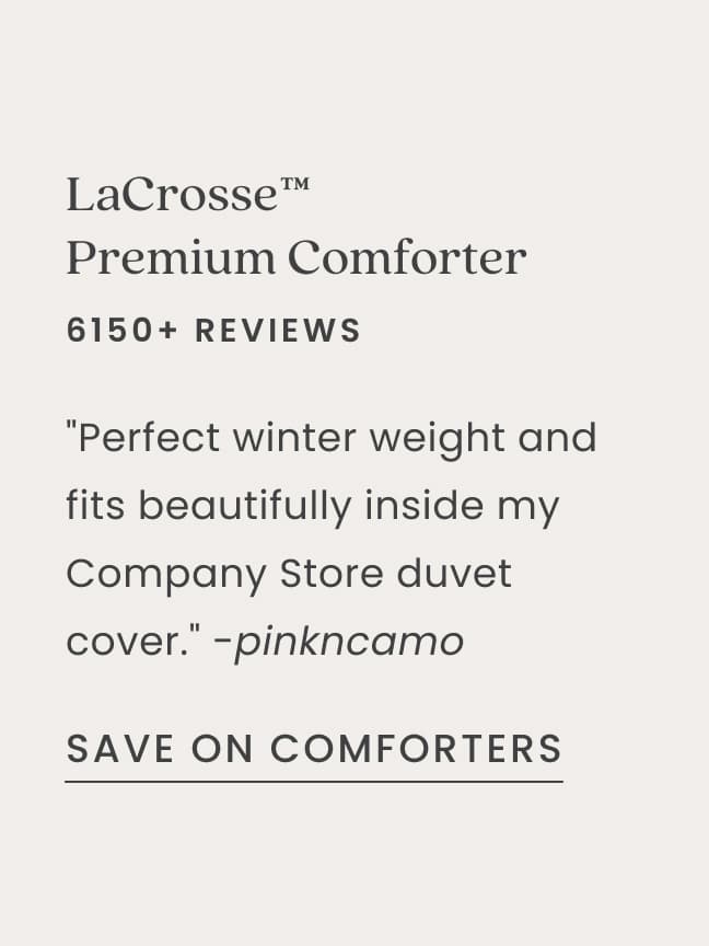 Save on Comforters
