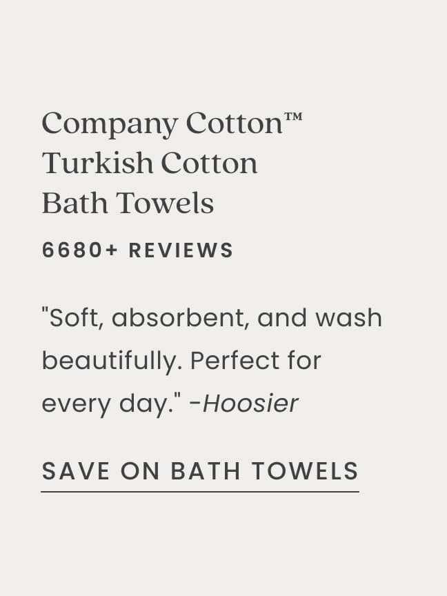 Save on Towels