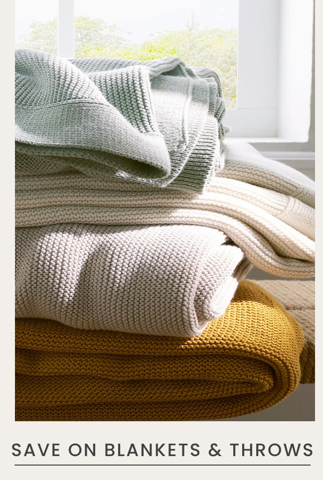 Save on Blankets & Throws