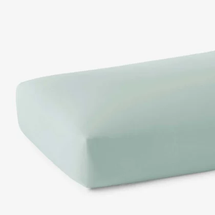 Image of Classic Cool Cotton Percale Deep Pocket Fitted Bed Sheet