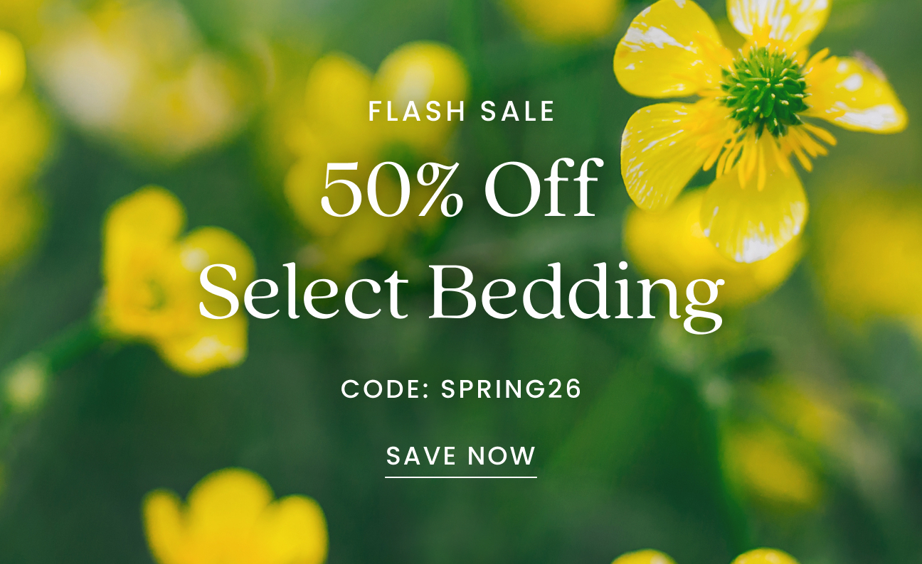 50% Off Select Bedding