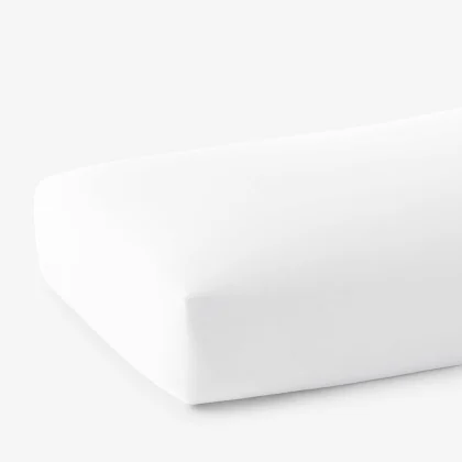 Image of Premium Cool Supima® Cotton Percale Fitted Bed Sheet