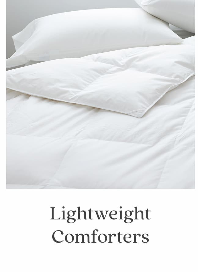 Lightweight Comforters