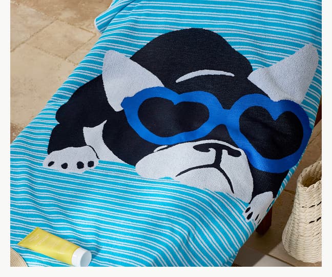 Cotton Terry Beach Towel 