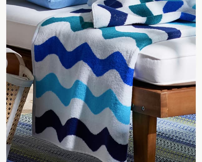 Cotton Terry Beach Towel